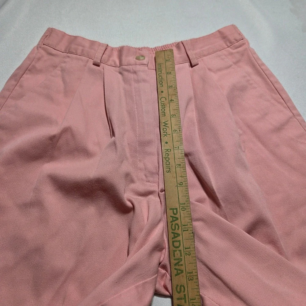 Vintage‎ Jaclyn Smith Sport Pink High Waisted Pleated Shorts Made in USA Size 6